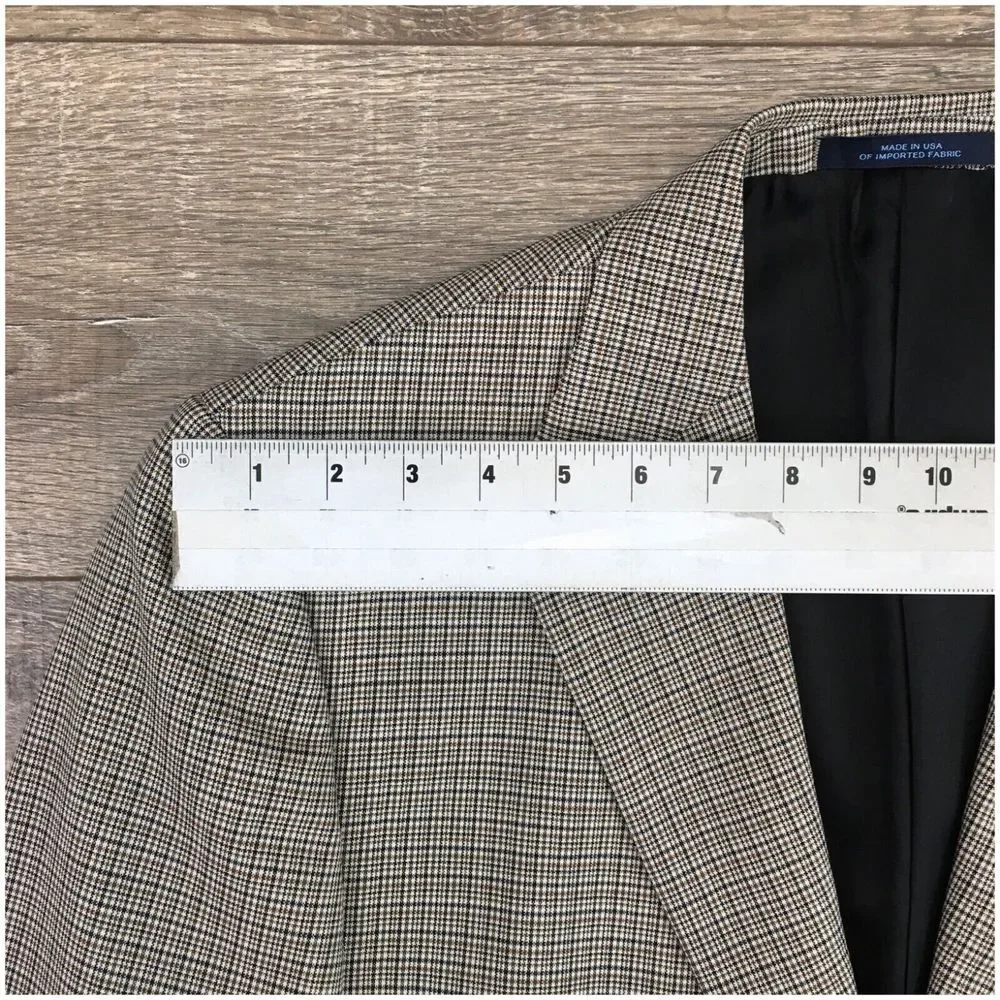 New Joseph Abboud Mens Blazer‎ Sport Coat Casual Jacket Size 42L Wool Silk Suits